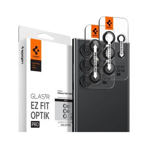 Spigen Glass tR EZ Fit Optik Pro 2 Pack Samsung Galaxy S24 Ultra černý
