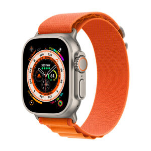 Apple Watch 49/45/44mm oranžový alpský tah - S