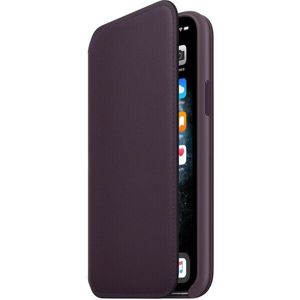 Apple Folio kožené pouzdro iPhone 11 Pro Max lilkové
