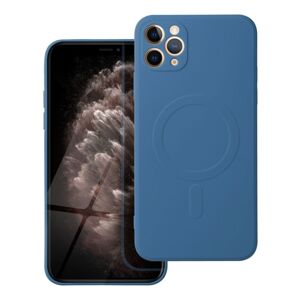 Smarty Mag silikonový kryt s MagSafe iPhone 12 Pro Max modrý