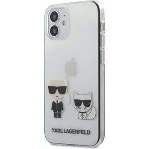 Karl Lagerfeld PC/TPU Karl &Choupette kryt iPhone 12 mini 5.4" čiré