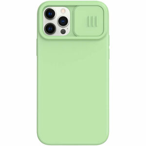 Nillkin CamShield Silky kryt iPhone 12/12 Pro zelený