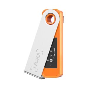 Ledger Nano S Plus Krypto peněženka oranžová
