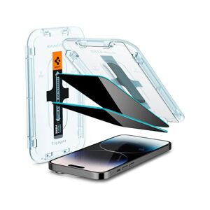 Spigen Glass EZ Fit Privacy 2 Pack ochranné sklo iPhone 14 Pro