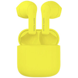 Happy Plugs Joy bezdrátová sluchátka žlutá