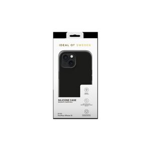 iDeal Of Sweden silikonový zadní kryt s MagSafe iPhone 15 černý