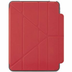 Pipetto Origami Pencil Shield pouzdro pro Apple iPad Air 10,9“ (2020) červené