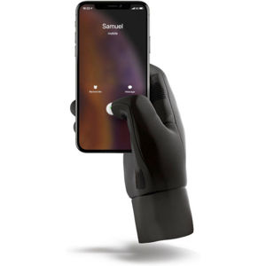 MUJJO Touchscreen dotykové rukavice pro SmartPhone (M) černé
