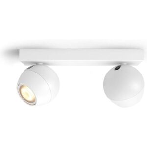 Philips HUE 2ks Buckram Bluetooth bodové LED svítidlo bílé