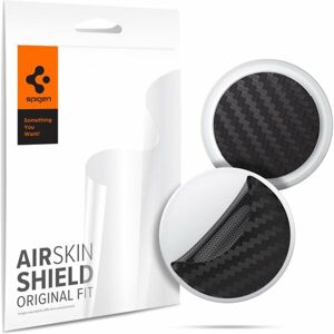 Spigen AirSkin Shield HD 4 Pack ochranná folie Apple AirTag černá