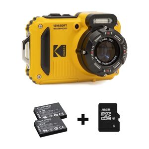 Kodak WPZ2 bundle odolný fotoaparát žlutý(+SD karta+2 baterie)