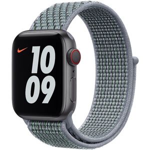 Apple Watch provlékací sportovní řemínek Nike 44/42mm mlhavě obsidiánový
