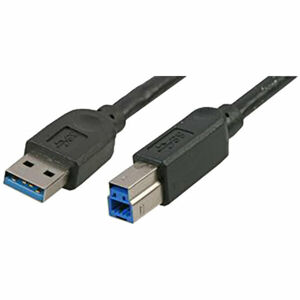 Akasa USB 3.0, A-B (A-M/B-M) - 1,5m
