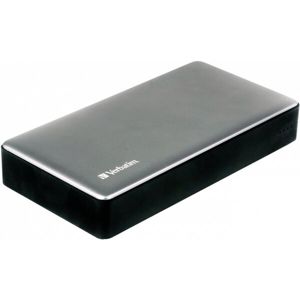 Verbatim powerbanka 20000mAh Quick Charge, 2xUSB-A QC 3.0 a 1x USB-C, stříbrná