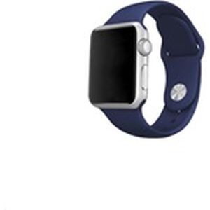 COTEetCI silikonový sportovní náramek pro Apple Watch 42/44 mm tmavě modrý