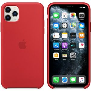Apple silikonový kryt iPhone 11 Pro Max (PRODUCT) RED červený (eko-balení)