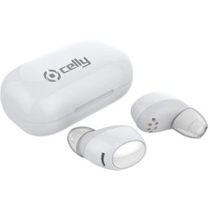 CELLY Twins Air Wireless bezdrátová sluchátka bílá