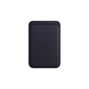 Apple kožená peněženka s MagSafe inkoustově fialová