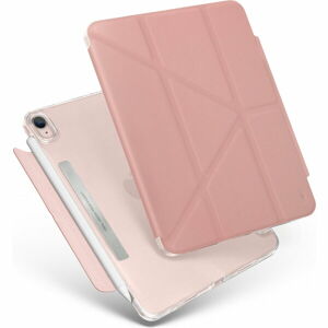 UNIQ Camden Antimikrobiální pouzdro iPad Mini (2021) růžové