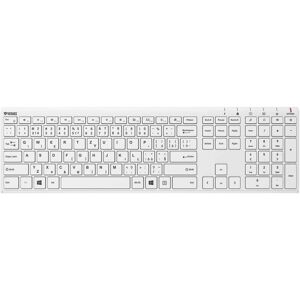 YENKEE YKB 2000 CSWE Trim bezdrátová klávesnice bílá