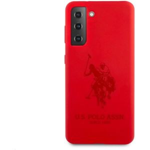U.S. Polo Double Horse silikonový kryt Samsung Galaxy S21+ červený