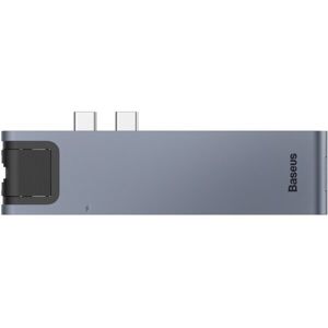 Baseus Thunderbolt 7v1 USB C hub vesmírně šedý
