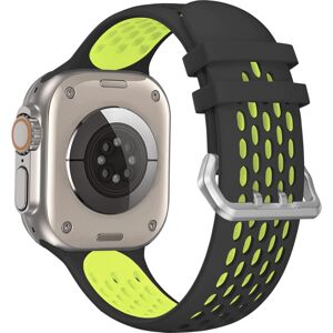 CubeNest sportovní řemínek pro Apple Watch (42-49mm) černý/žlutý