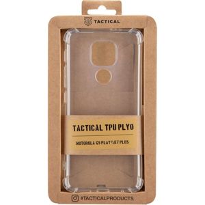 Tactical TPU Plyo kryt Motorola G9 Play/E7 Plus čirý