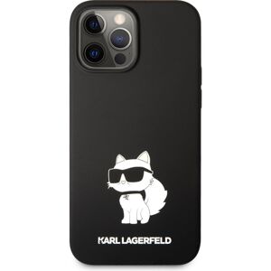 Karl Lagerfeld Liquid Silicone Choupette NFT kryt iPhone 13 Pro Max černý