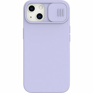 Nillkin CamShield Silky Magnetic silikonový kryt iPhone 13 fialový