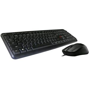 C-TECH KBM-102 klávesnice s myší černá
