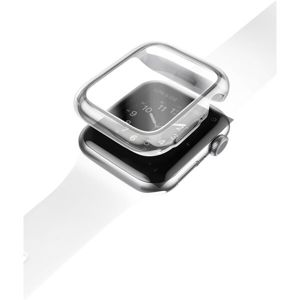 UNIQ Garde Hybrid TPU+PC pouzdro Apple Watch Series 4/5 (40mm) čiré