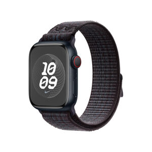 Apple Watch 41/40/38mm černo-modrý provlékací sportovní řemínek Nike