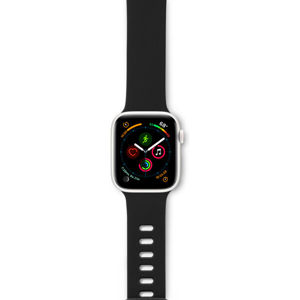 EPICO Silicone řemínek Apple Watch 42/44mm černý