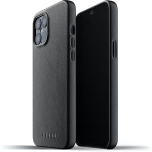 Mujjo Full Leather kryt Apple iPhone 12 Pro Max černý
