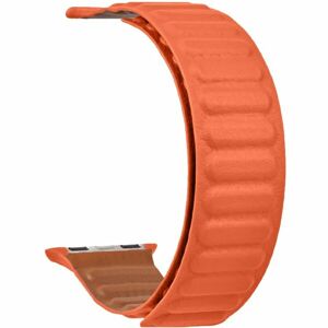 Tactical Loop kožený řemínek Apple Watch 38/40mm oranžový