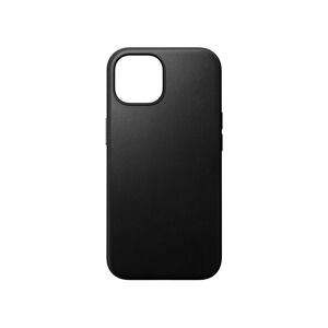 Nomad Modern Leather MagSafe kryt iPhone 15 černý