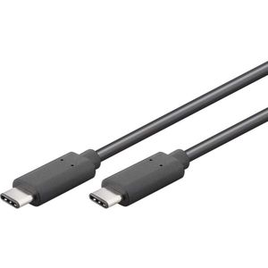 PremiumCord Kabel USB-C 3.1 - USB-C 3.1/, 0,5m, černý