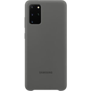 Samsung EF-PG985TJ silikonový zadní kryt Galaxy S20+ šedý