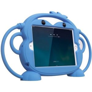 Cartoon Monkey ochranné pouzdro Apple iPad Mini 1/2/3/4 /mini 2019 světle modré