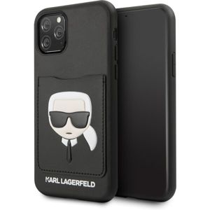 Karl Lagerfeld CardSlot KLHCN58CSKCBK kryt iPhone 11 Pro černý