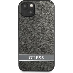 Guess PU 4G Stripe kryt iPhone 13 šedý