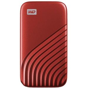WD My Passport externí SSD 1TB červený