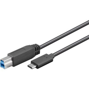 PremiumCord kabel USB C 3.1 - USB 3.0 B 1m