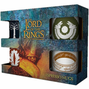 Espresso set 4 hrnků - Lord of the Rings - Symbols