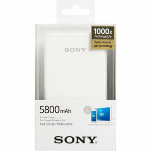 Sony Powerbank CP-E6BW 5800 mAh bílá