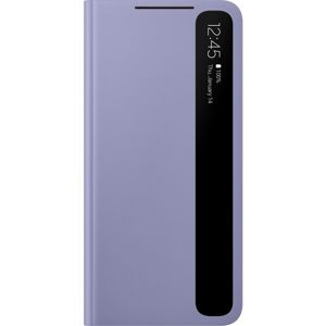 Samsung Clear View Cover pouzdro Galaxy S21 5G (EF-ZG991CV) fialový