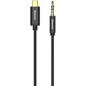 Baseus Audio USB-C/3,5mm kabel 1,2m černý