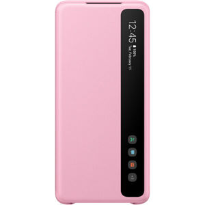 Samsung Clear View Cover pouzdro Galaxy S20+ (EF-ZG985CPEGEU) růžové