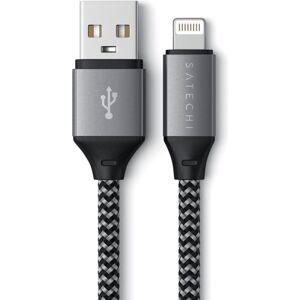 Satechi USB-A to Lightning kabel šedý